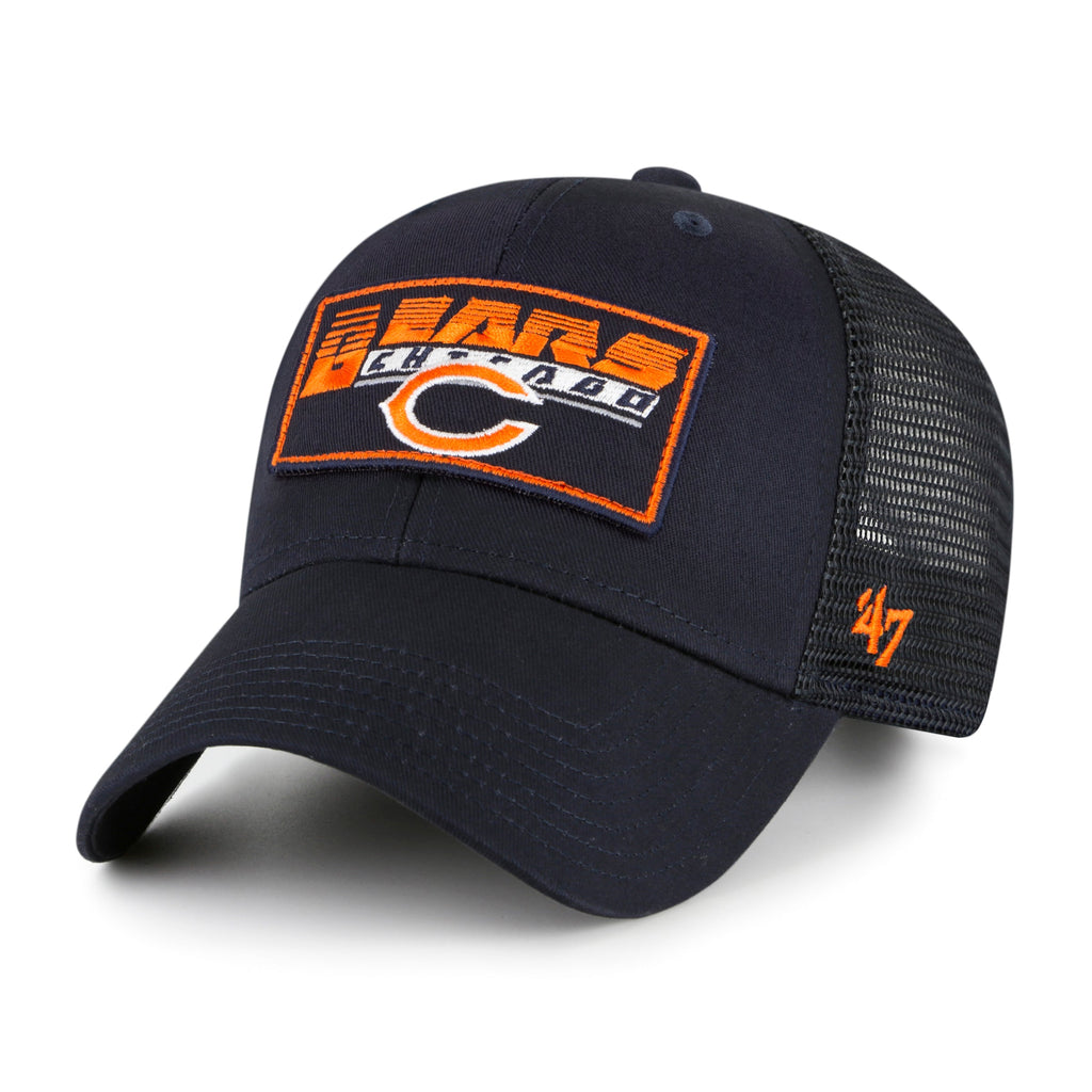 Chicago Bears 47 MVP Youth Navy Levee Adjustable Hat product image 1, provided for visual reference and product detail review