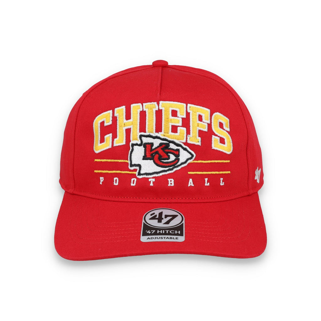 '47 Brand Kansas City Chiefs Script Basic Snapback Hat - Red product image 2, provided for visual reference and product