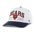 Chicago Bears '47 Hitch White/Navy Roscoe Adjustable Hat product image 1, provided for visual reference and product detail