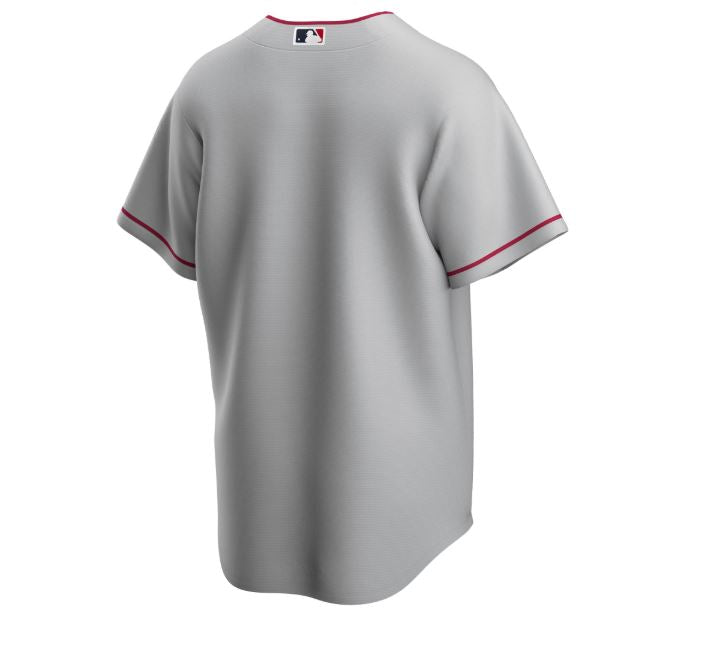 Nike Men Los Angeles Angels Gray Road 2020 Replica Team Jersey product image 2, provided for visual reference and product
