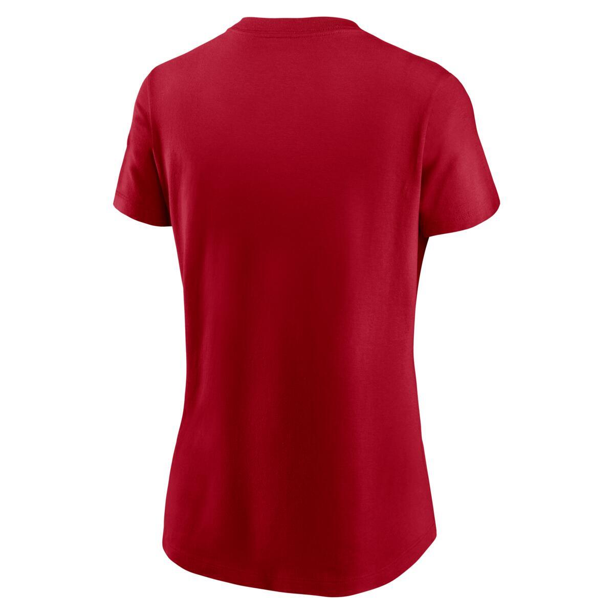 Nike Women San Francisco 49ers Primary Logo T-Shirt product image 2, provided for visual reference and product detail review
