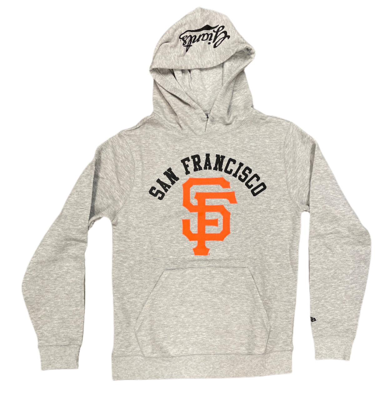 New Era Men San Francisco Giants Hoodie-Gray product image 1, provided for visual reference and product detail review