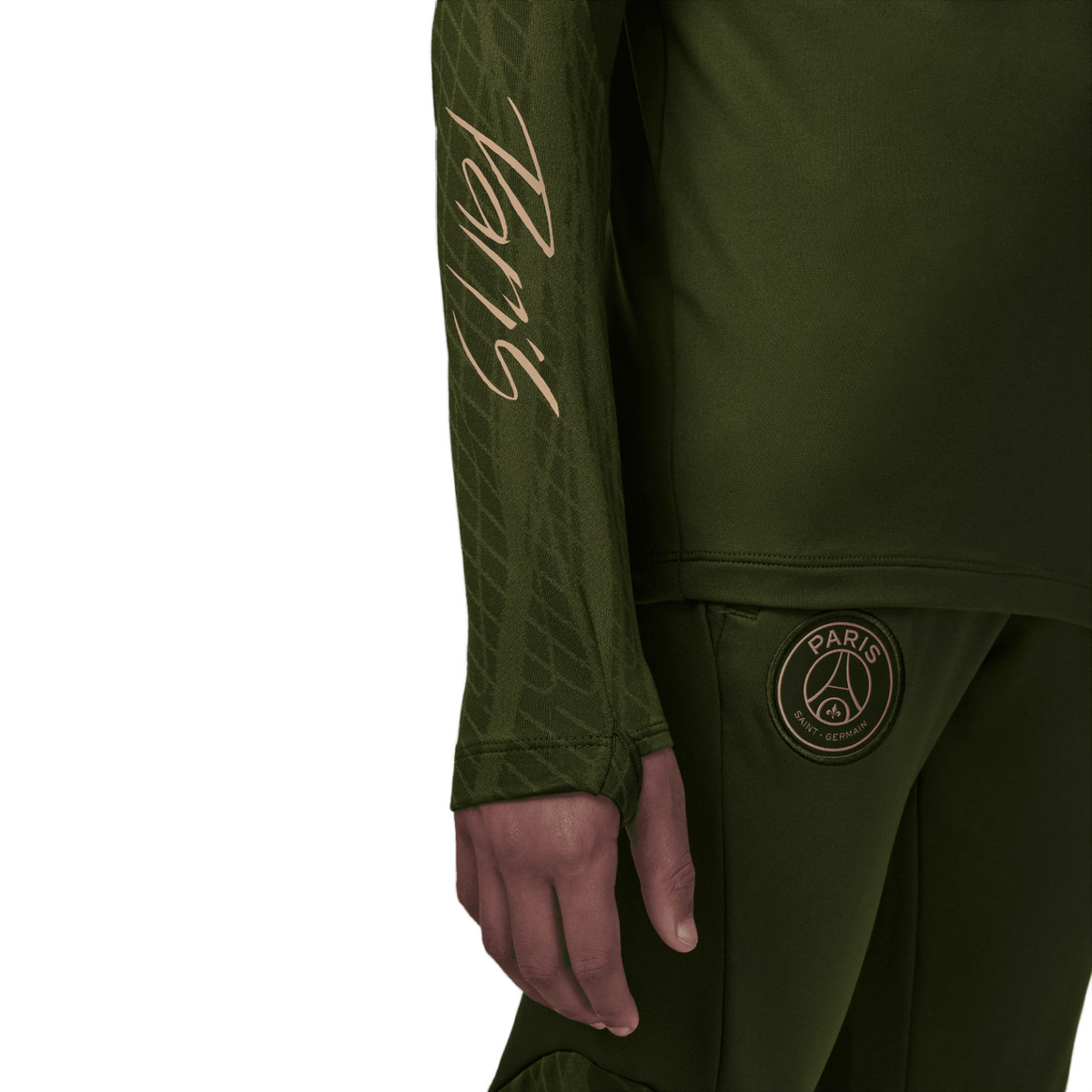 Nike Youth Paris Saint Germain 1/4 Zip Jacket product image 2, provided for visual reference and product detail review