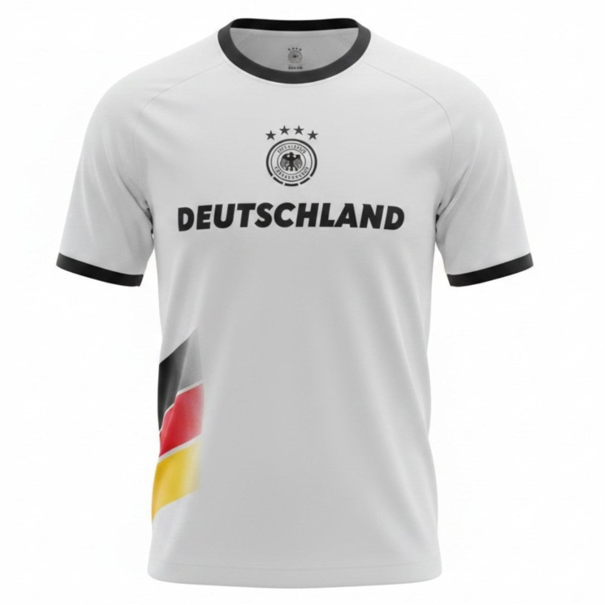 FIFA World Cup 2026 Germany White Game Day Poly Shirt product image 1, provided for visual reference and product detail