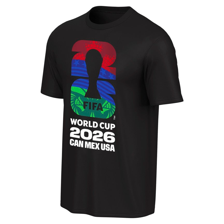 FIFA World Cup 2026 Youth Black T-Shirt product image 2, provided for visual reference and product detail review