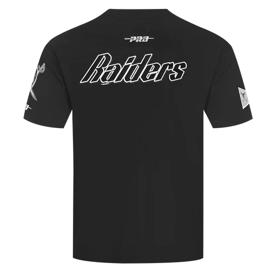 Pro Standard Las Vegas Raiders Best OF Drop Shoulder T-Shirt-Black product image 2, provided for visual reference and