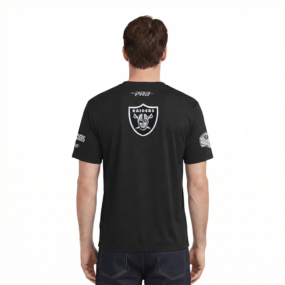 Pro Standard Men Las Vegas Raiders City Arch T-Shirt - Black product image 3, provided for visual reference and product