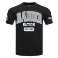 Pro Standard Men Las Vegas Raiders City Arch T-Shirt - Black product image 1, provided for visual reference and product