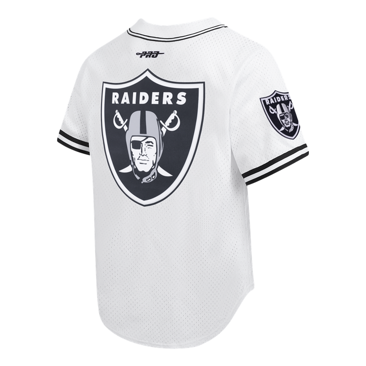Pro Standard Men Las Vegas Raiders Fernando Mendoza #15 Classic Mesh - White/Black product image 4, provided for visual