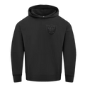 Pro Standard Las Vegas Raiders Neutral Drop Shoulder Fleece Pullover Hoodie- Black product image 1, provided for visual