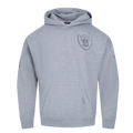 Pro Standard Men Las Vegas Raiders Neutral Drop Shoulder Fleece Pullover Hoodie - Dark Heather Gray product image 1,