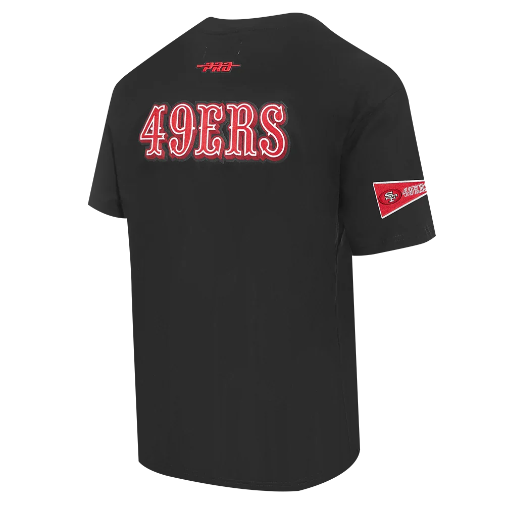 Pro Standard San Francisco 49ers Best OF Drop Shoulder T-Shirt-Black product image 4, provided for visual reference and