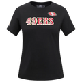 PRO STANDARD SAN FRANCISCO 49ERS CLASSIC SHORT SLEEVE JERSEY SLIM FIT T-Shirt product image 1, provided for visual reference