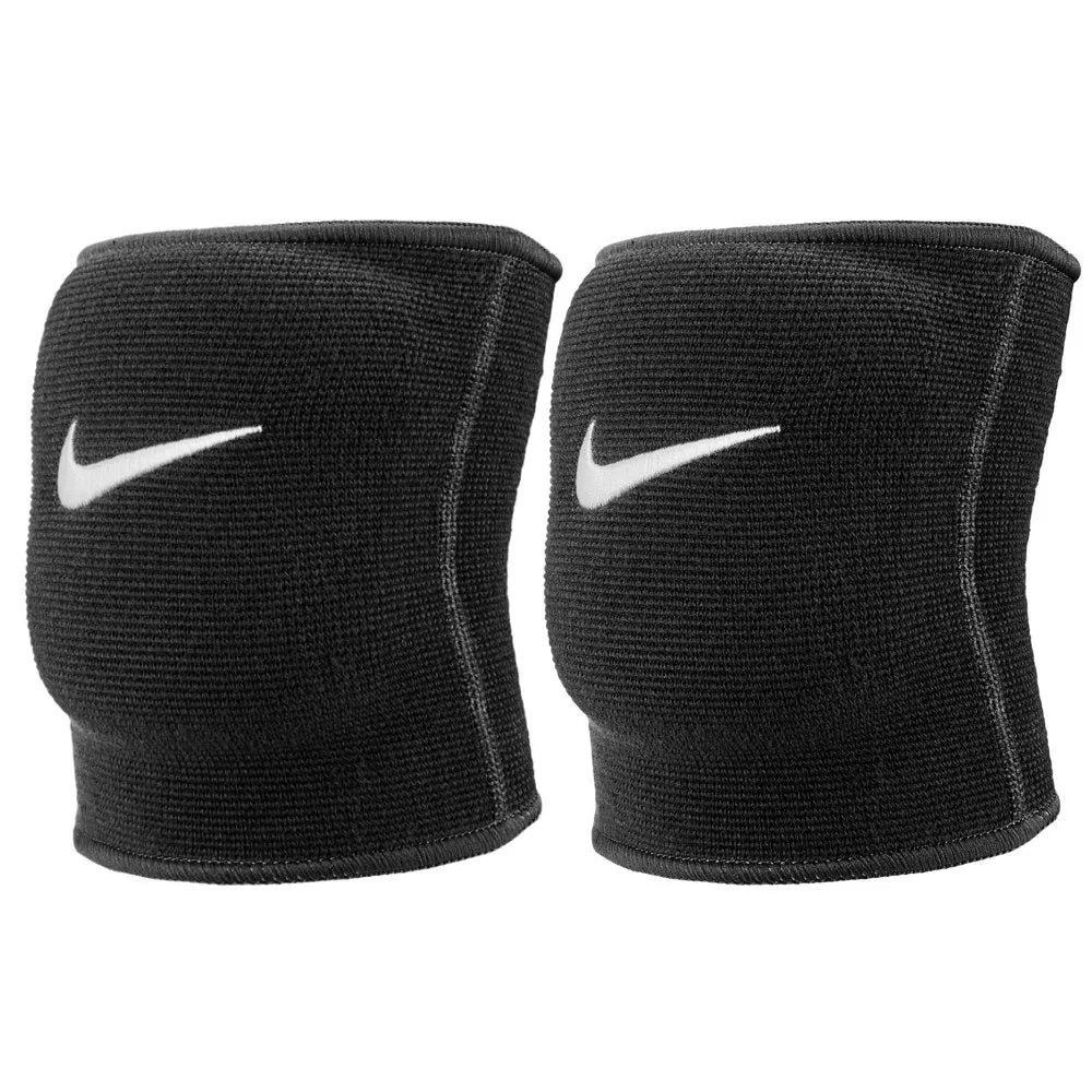 Nike Essential Youth Volleyball Knee Pads-Black product image 1, provided for visual reference and product detail review