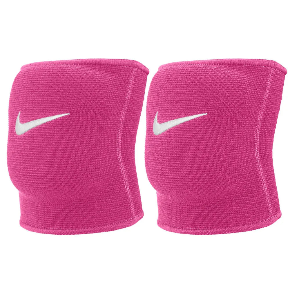 Nike Essential Youth Volleyball Knee Pads-Pink product image 1, provided for visual reference and product detail review