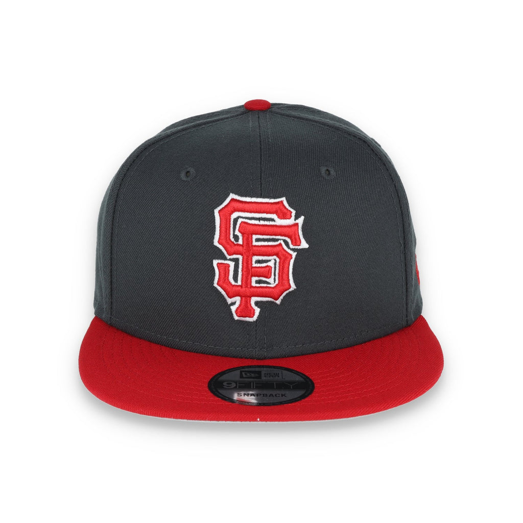 New Era San Francisco Giants 2-Tone Color Pack 9FIFTY Snapback Hat-Grey/Scarlet product image 2, provided for visual