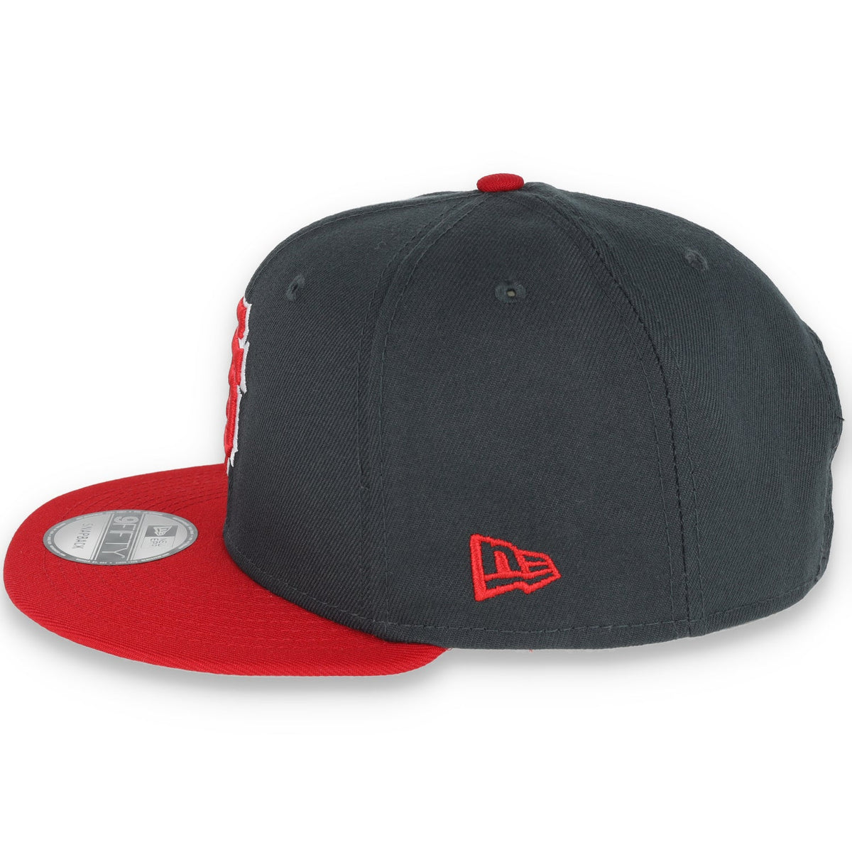 New Era San Francisco Giants 2-Tone Color Pack 9FIFTY Snapback Hat-Grey/Scarlet product image 4, provided for visual