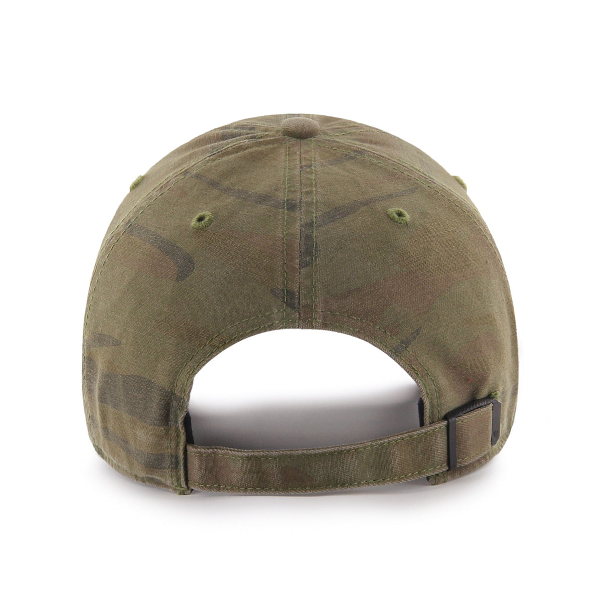 Chicago Blackhawks Camo Olive Primary Logo Adjustable Hat product image 2, provided for visual reference and product detail