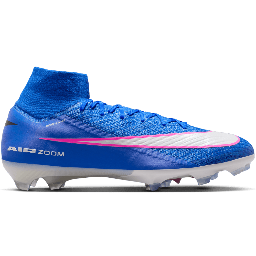 Nike Mercurial Superfly 10 Elite FG -Racer Blue/White product image 1, provided for visual reference and product detail