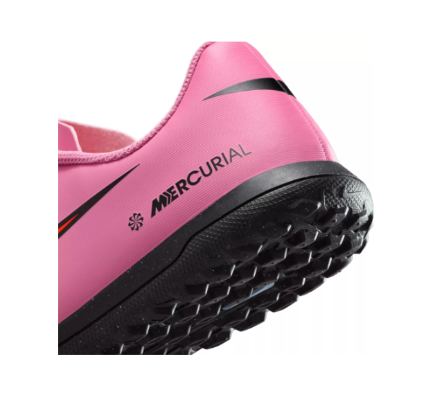Nike Jr. Mercurial Vapor 16 Club Little Kids' TF Low-Top Soccer Shoes-MAGIC FLAMINGO/BLACK product image 6, provided for
