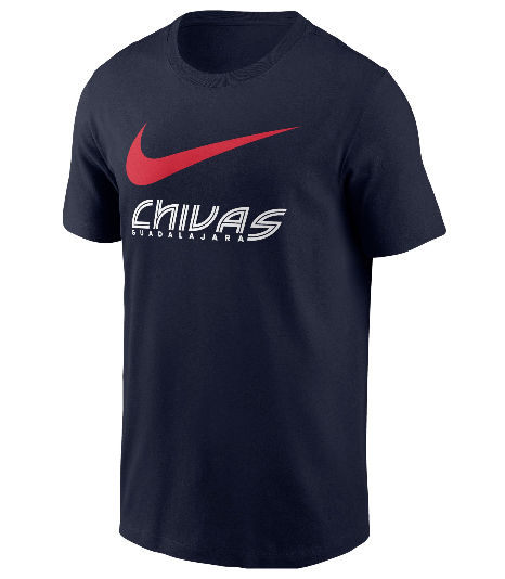 Nike Youth Chivas Aguilas T-Shirt - Navy product image 1, provided for visual reference and product detail review