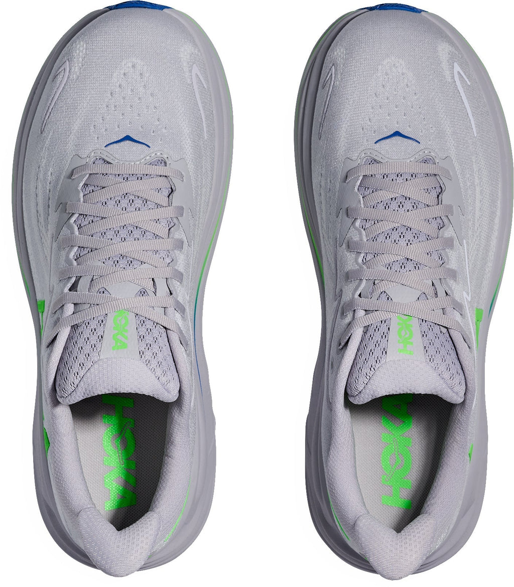 Hoka Clifton 10 Men Running Shoes - Grey | Running & Training product image 4, provided for visual reference and product