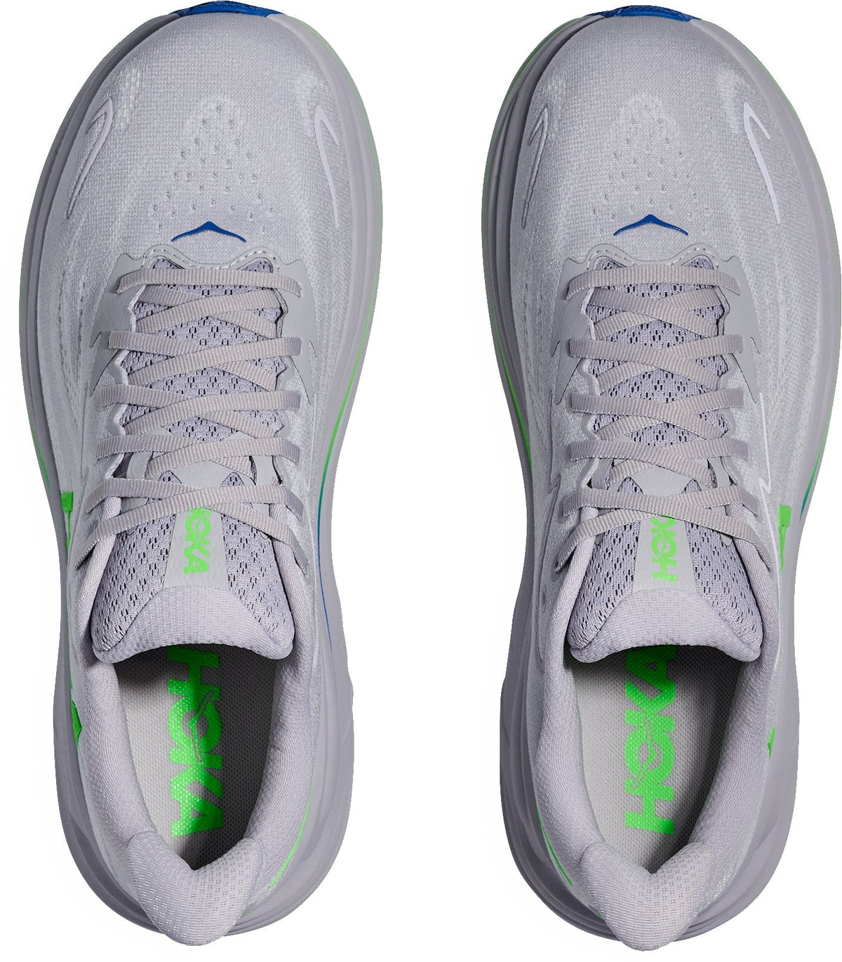 Hoka Clifton 10 Men Running Shoes - Grey | Running & Training product image 4, provided for visual reference and product