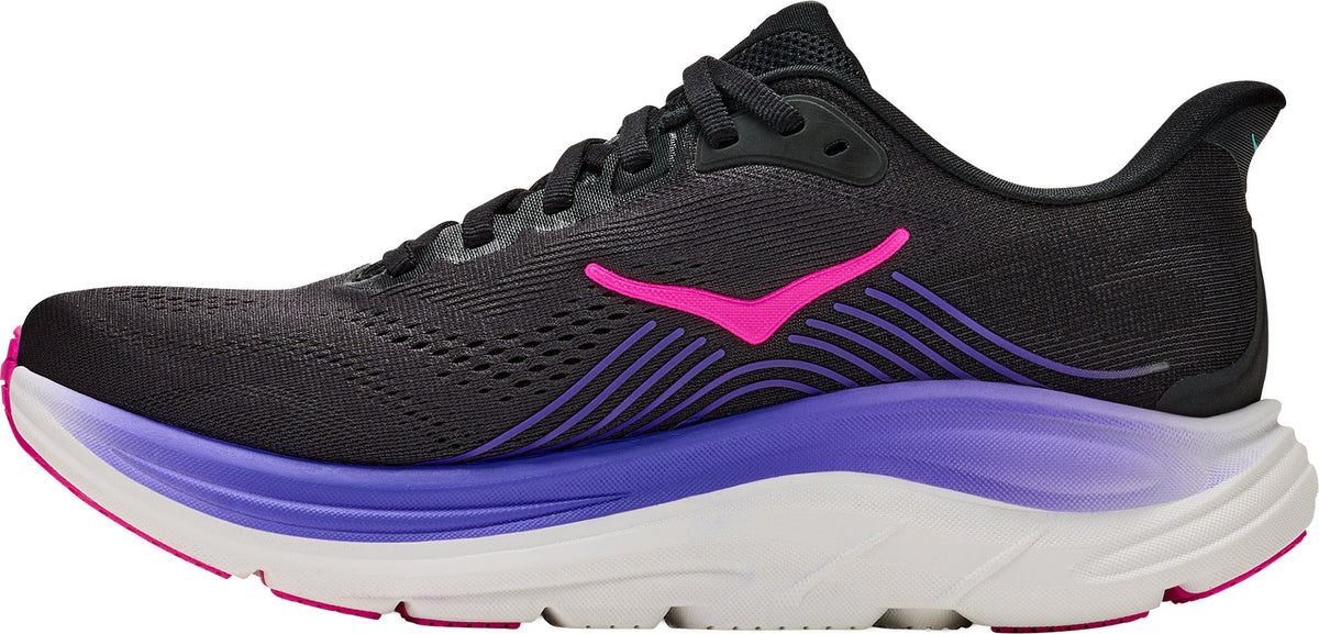 Hoka Clifton 11 Women Running Shoes - Black | Running & Training product image 3, provided for visual reference and product