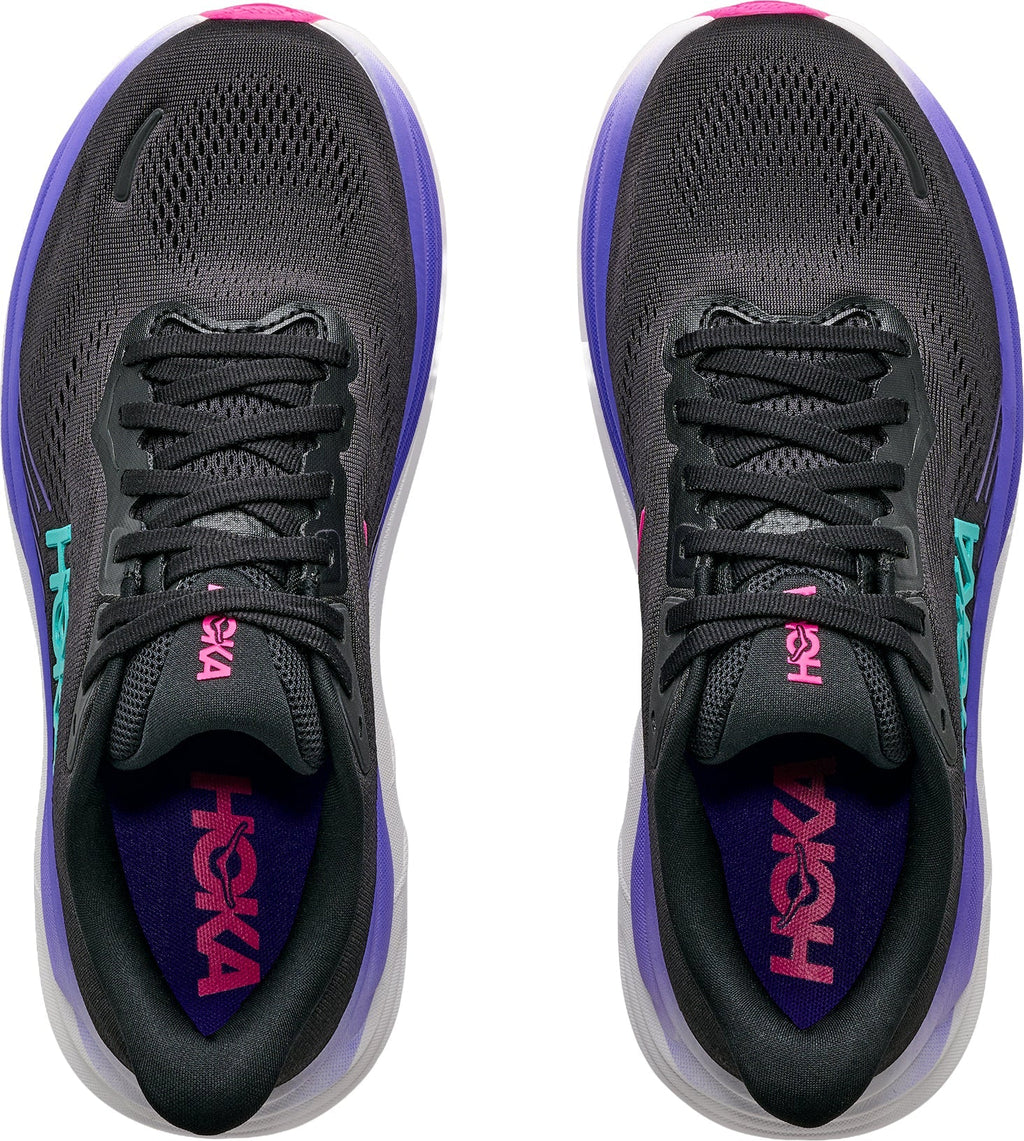 Hoka Clifton 11 Women Running Shoes - Black | Running & Training product image 4, provided for visual reference and product