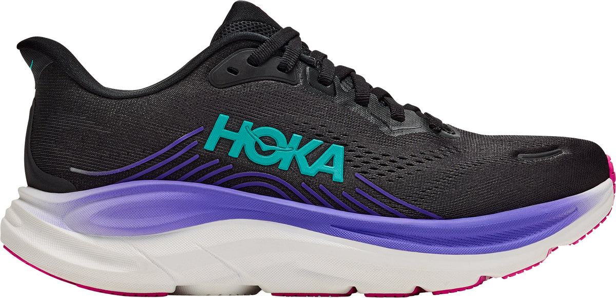 Hoka Clifton 11 Women Running Shoes - Black | Running & Training product image 1, provided for visual reference and product