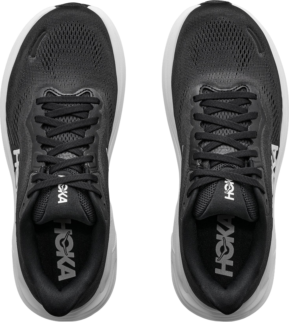 Hoka Clifton 11 Women Running Shoes - Black | Running & Training product image 4, provided for visual reference and product