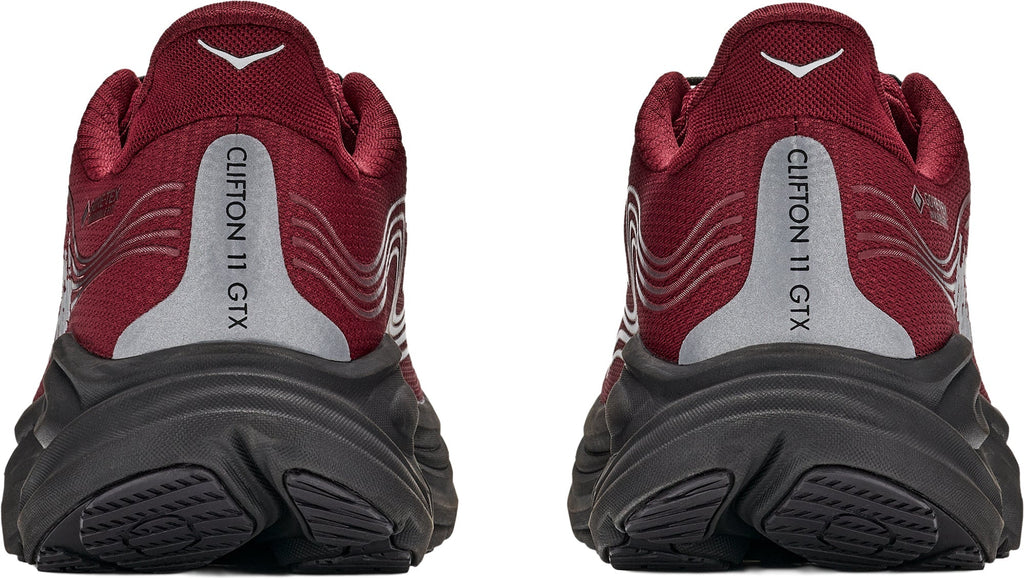 Hoka Clifton 22 GORE-TEX Men Running Shoes - Red | Running & Training product image 5, provided for visual reference and
