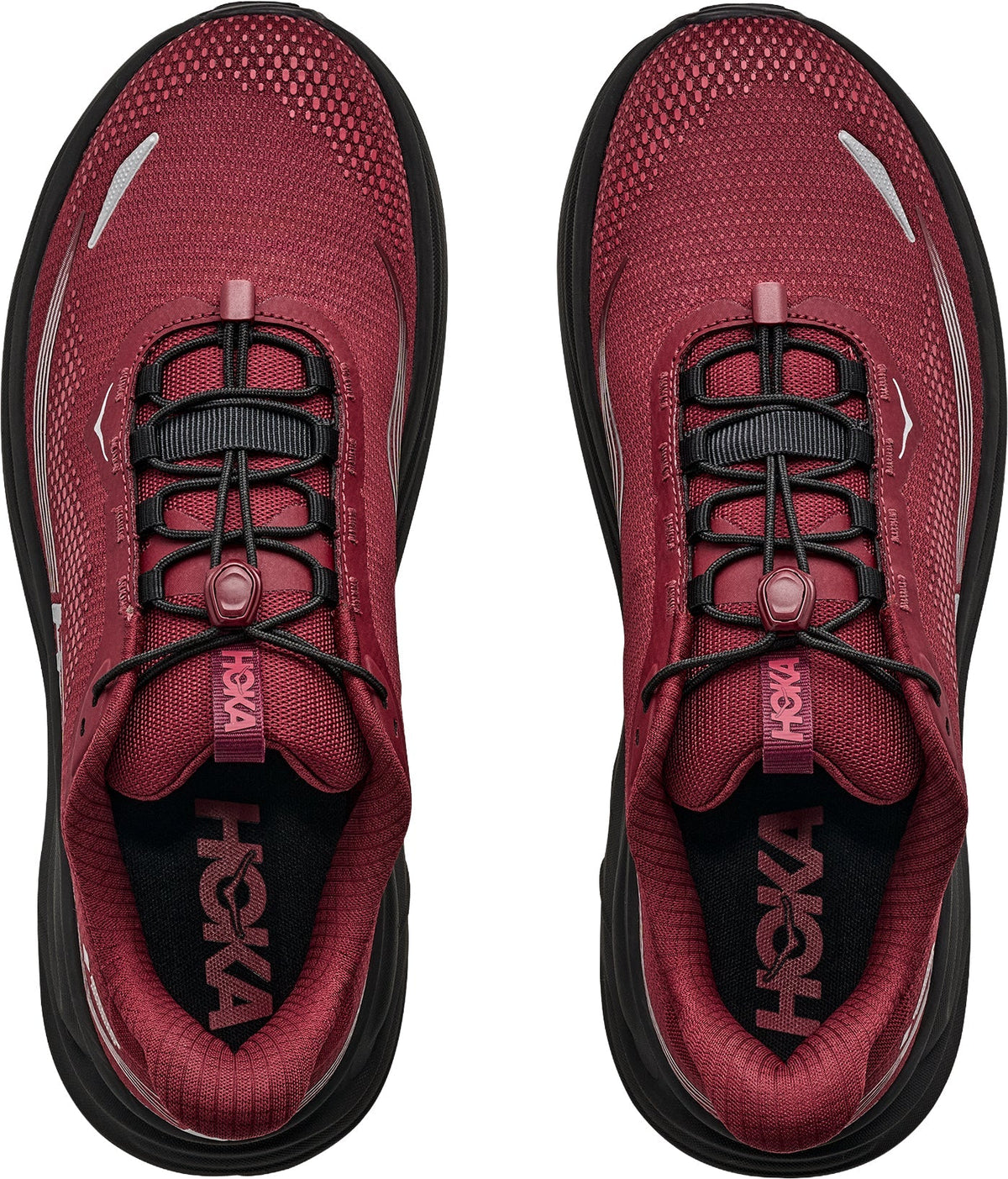 Hoka Clifton 22 GORE-TEX Men Running Shoes - Red | Running & Training product image 4, provided for visual reference and