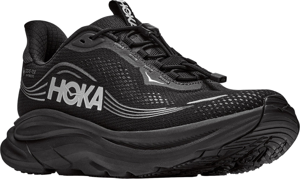 Hoka Clifton 11 GORE-TEX Women Running Shoes - Black | Running & Training product image 6, provided for visual reference and