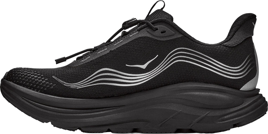 Hoka Clifton 11 GORE-TEX Women Running Shoes - Black | Running & Training product image 3, provided for visual reference and