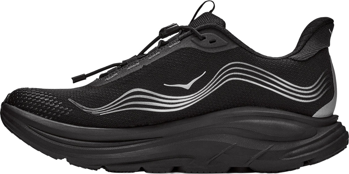 Hoka Clifton 11 GORE-TEX Women Running Shoes - Black | Running & Training product image 3, provided for visual reference and
