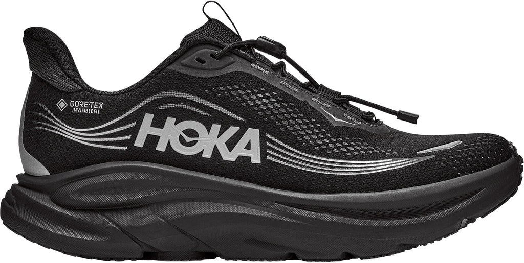 Hoka Clifton 11 GORE-TEX Women Running Shoes - Black | Running & Training product image 1, provided for visual reference and