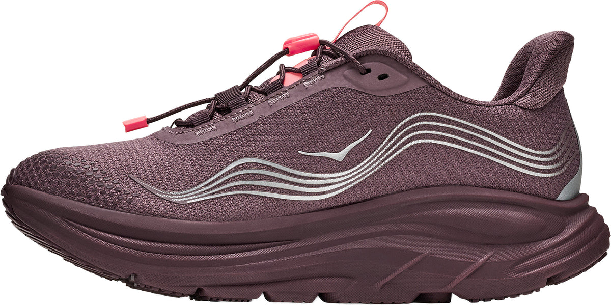 Hoka Clifton 11 GORE-TEX Women Running Shoes - Red | Running & Training product image 3, provided for visual reference and