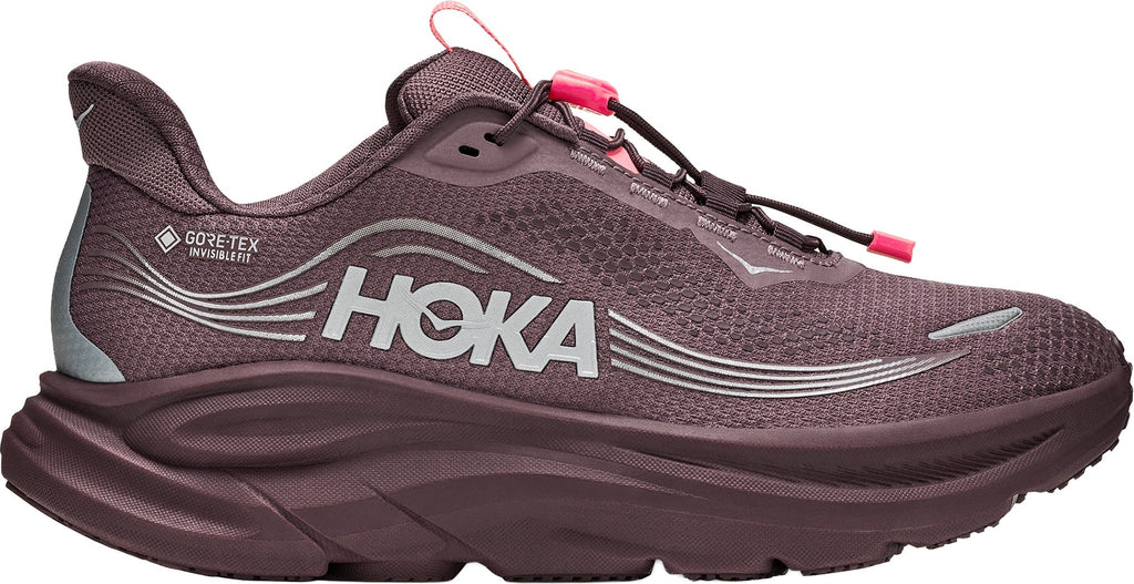 Hoka Clifton 11 GORE-TEX Women Running Shoes - Red | Running & Training product image 1, provided for visual reference and