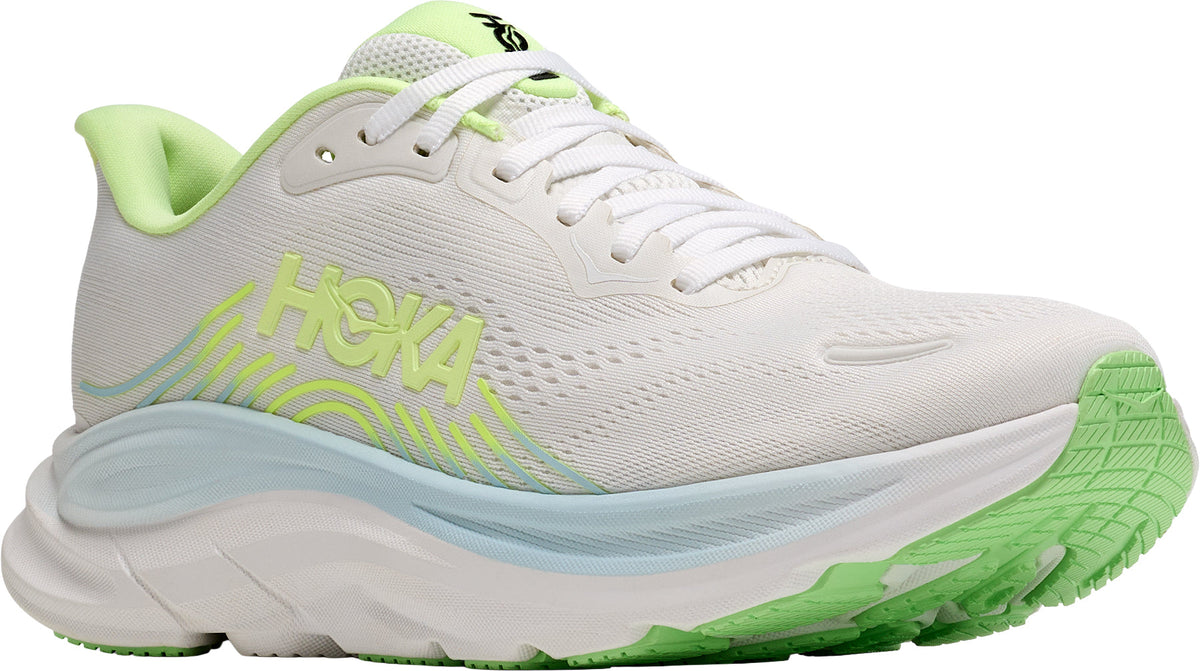 Hoka Clifton 11 WIDE FIT Women Running Shoes - White | Running & Training product image 6, provided for visual reference and