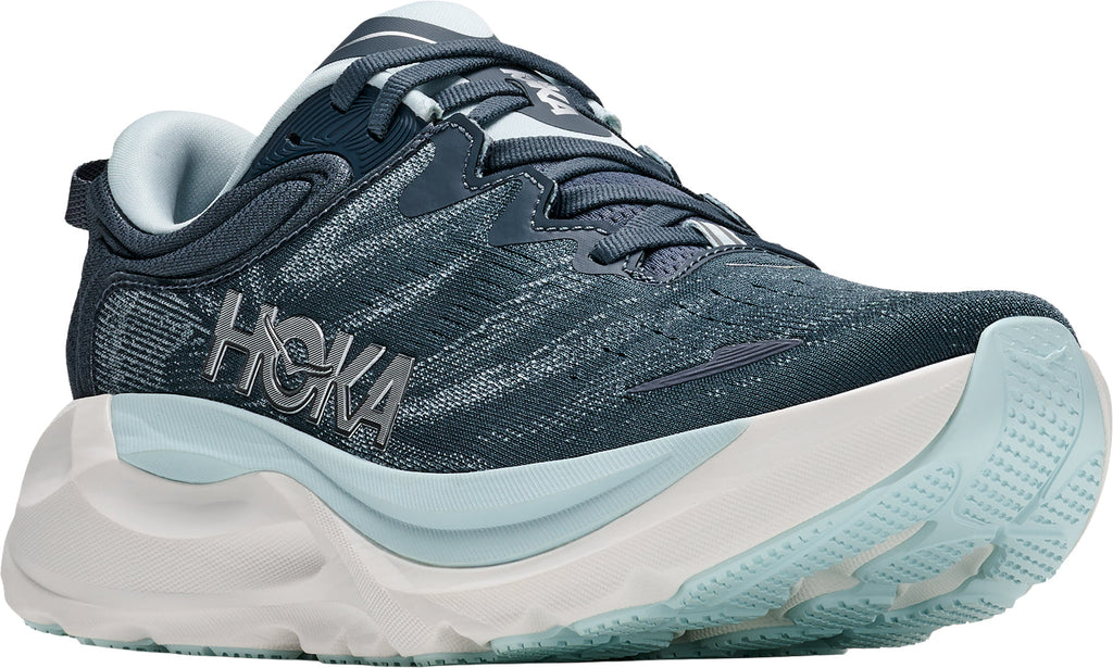 Hoka Gaviota 6 WIDE FIT Women Running Shoes - Blue | Running & Training product image 6, provided for visual reference and