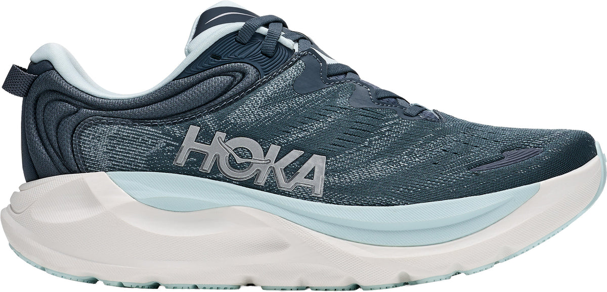 Hoka Gaviota 6 WIDE FIT Women Running Shoes - Blue | Running & Training product image 1, provided for visual reference and