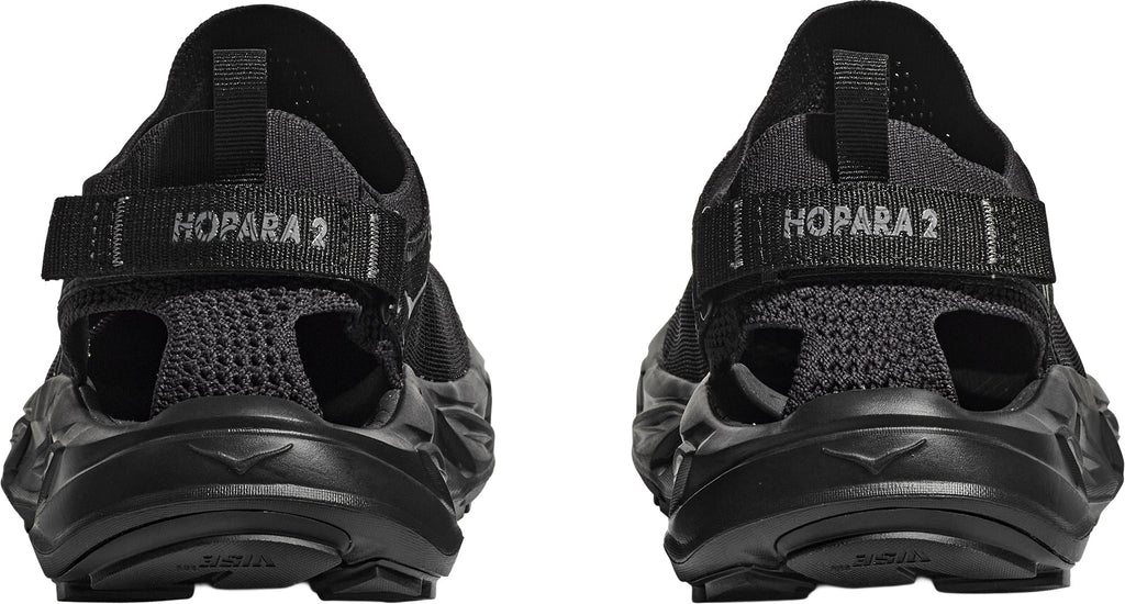 Hoka Hopara 2 Women Walking Sandals - Black | Everyday Comfort product image 5, provided for visual reference and product