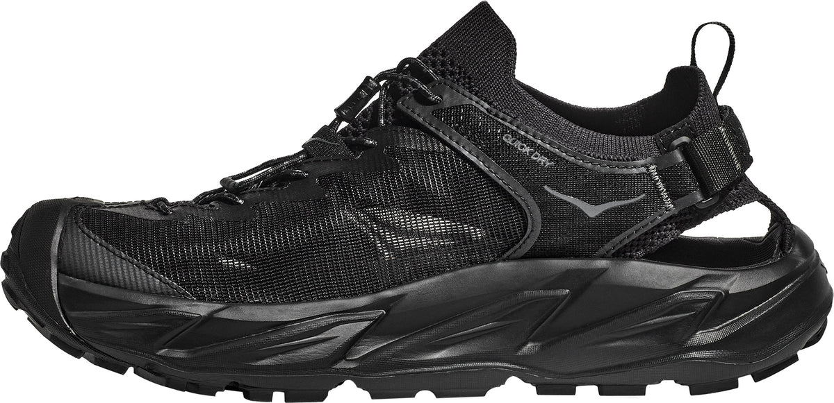 Hoka Hopara 2 Women Walking Sandals - Black | Everyday Comfort product image 3, provided for visual reference and product