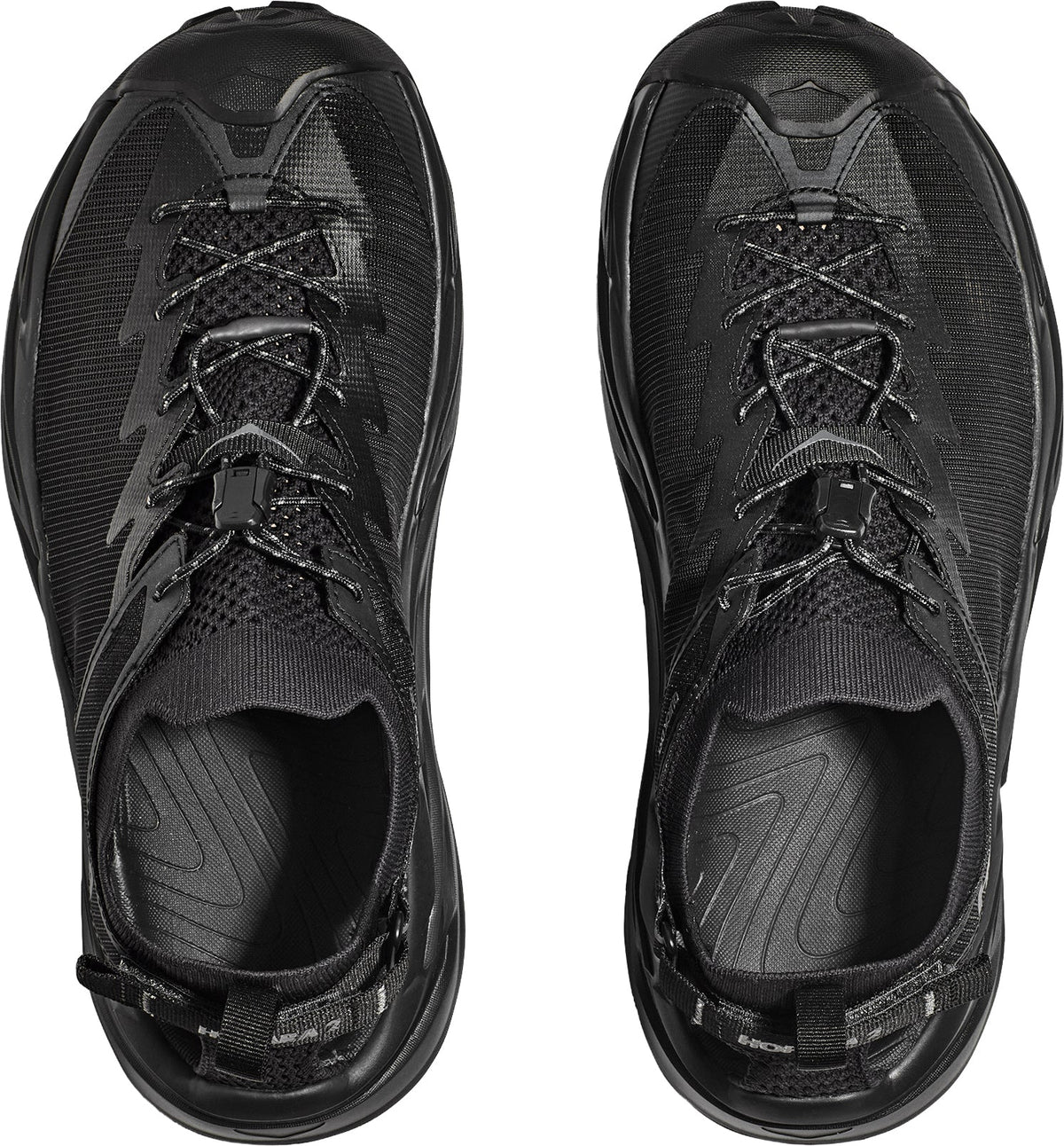 Hoka Hopara 2 Women Walking Sandals - Black | Everyday Comfort product image 4, provided for visual reference and product
