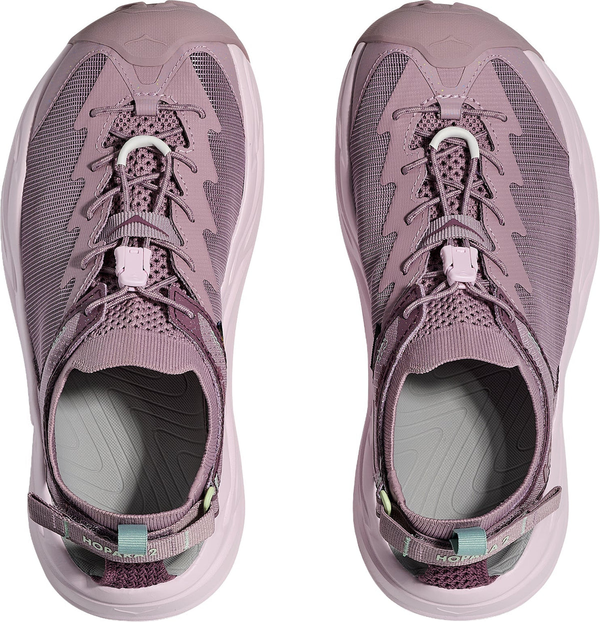 Hoka Hopara 2 Women Walking Sandals - Purple | Everyday Comfort product image 4, provided for visual reference and product