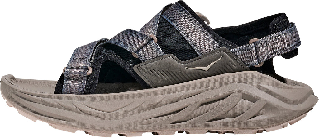 Hoka Infini Hike TC Men Walking Sandals - Black | Everyday Comfort product image 3, provided for visual reference and