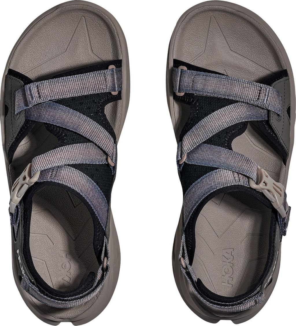 Hoka Infini Hike TC Men Walking Sandals - Black | Everyday Comfort product image 4, provided for visual reference and