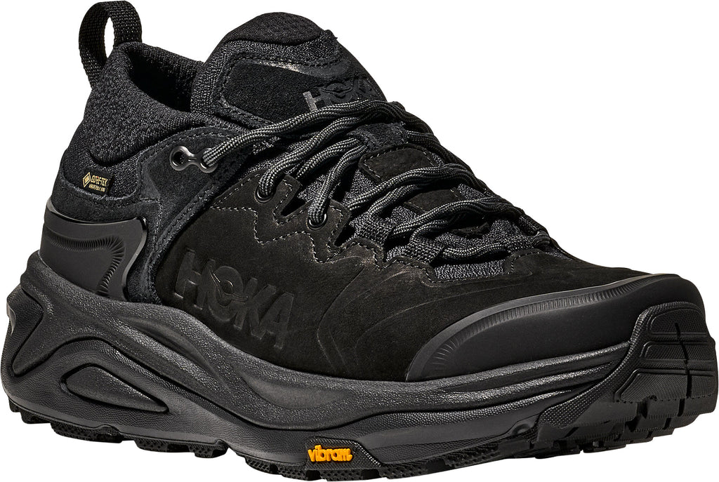 Hoka Kaha 3 Low GORE-TEX Men Walking Shoes - Black | Outdoor Performance product image 6, provided for visual reference and