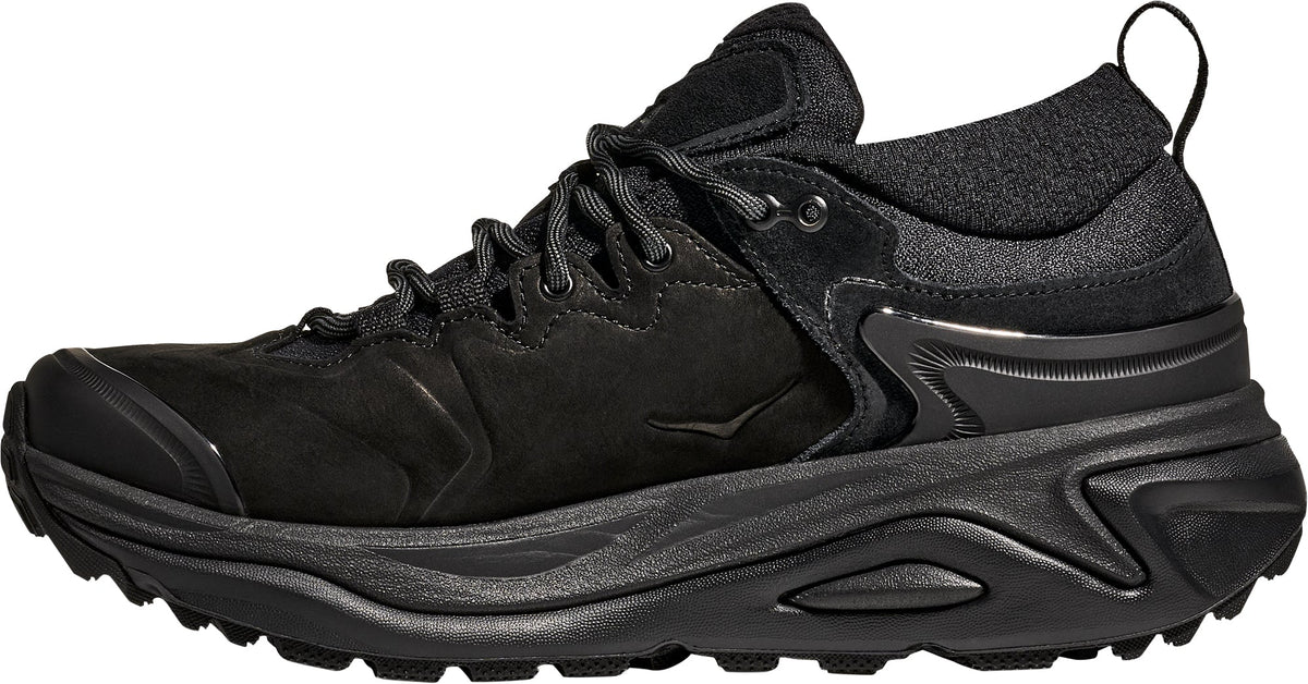 Hoka Kaha 3 Low GORE-TEX Men Walking Shoes - Black | Outdoor Performance product image 3, provided for visual reference and